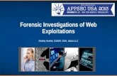 Appsec 2013-krehel-ondrej-forensic-investigations-of-web-exploitations