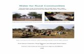 Kenya;  Water for Rural Communities:  How Kenyan Rural Communities Can Create Their Own Water Supplies