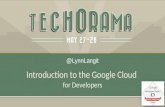 Intro to the Google Cloud for Developers