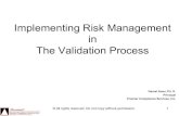 Implementing risk management