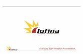 Iofina plc Presentation, February 2014