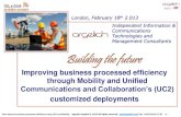 Uc2 and mobility - Oil&Gas London February 2013