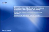 Preparing Your Students to Secure and Succeed in a Corporate Internship