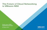 The Future of Cloud Networking is VMware NSX