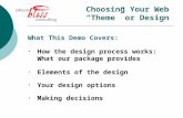 Design selection demo