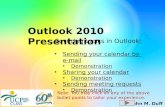 Outlook 2010 Procedures