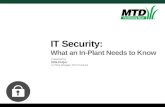 IT Security: What an In-Plant Print Center Needs to Know