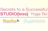 Secrets of a Successful Studioless Yoga Biz