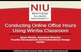 Conducting Online Office Hours Using Wimba Classroom