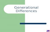 Generational Differences In Workplace [Supervisory Training}