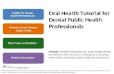 Module 4: Patient Information- Oral Health Resources