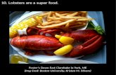 Cool things about lobsters