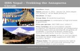 HBS Nepal Trek Itinerary