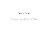 Non-Fiction book pairs, TXLA 2014