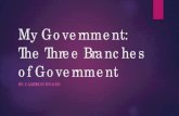 My Government: The Three Branches of Government