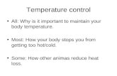 Mrs Abrey Lesson 19   thermoregulation
