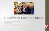 Vancouver Career College Halloween Costume and Decoration Ideas in Surrey British Columbia