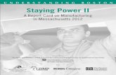 Staying Power II: Manufacturing Report Card
