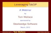 Leveraging S&OP- Not Just Your Father's Supply/Demand Balance Anymore