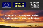 European Union institutions and policies