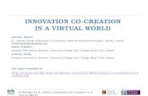 Innovation Co-Creation in a Virtual World