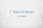 7 Types of Heroes