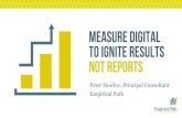 Measure Digital to Ignite Results, not Reports (AAF)