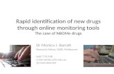 Rapid identification of new drugs through online monitoring tools: The case of NBOMe drugs - Dr Monica J Barratt - DrugInfo seminar - New and emerging drugs