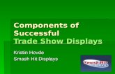 Components of successful trade show displays