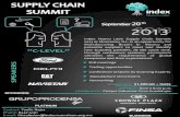 Supply chain summit - September 20th, 2013