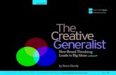 Creative generalist
