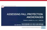 Addressing Fall Protection Anchorages