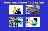 Hand and power tool safety power point