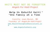 Angels for Haiti Project  Rebuilding Haiti one Family at a Time