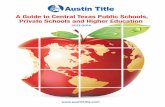 Austin Public and Private School Information 2013