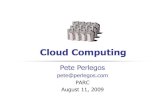Pete Perlegos Cloud Computing