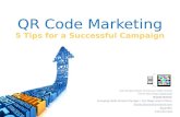 5 tips for QR code Marketing