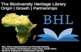 The Biodiversity Heritage Library: Origin | Growth | Partnerships