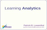 2011 Symposium -- Learning Analytics