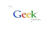 The Geek Alphabet