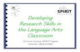 Developing Research Skills in Language Arts