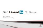 Get LinkedIn to Sales