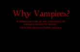 Why Vampires