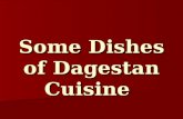 Some Dishes of Dagestan Cuisine