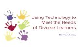 Using Technology to Meet the Needs of Diverse Learners - Middle