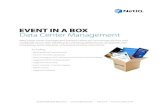 NetIQ Event in a Box - a quick glance at collateral for marketing
