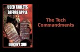 The Tech Commandments