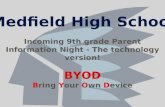 Medfield High School - BYOD Presentation