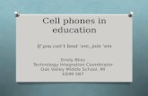 Cell phones in education