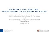 Health Care Reform: What Employers Need to Know